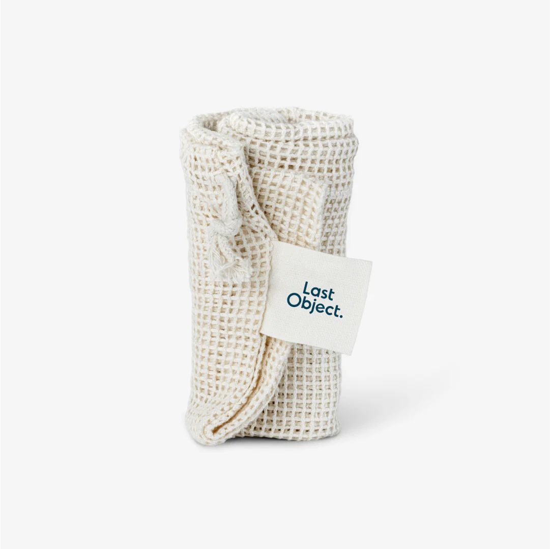 LastObject Laundry Bag | Organic Cotton Reusable Wash Bag