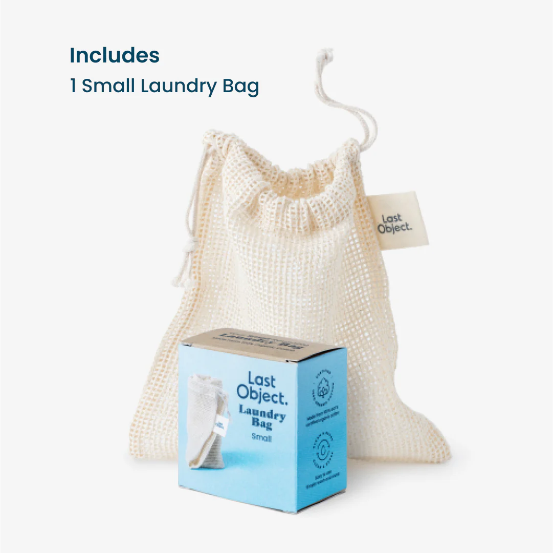 LastObject Laundry Bag | Organic Cotton Reusable Wash Bag