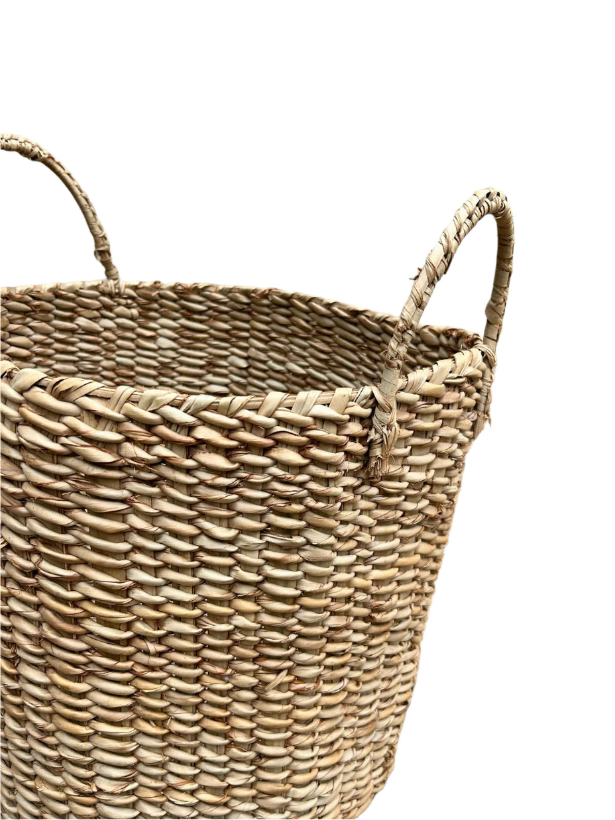 Handwoven Palm Leaf Storage Baskets | Savannah Interiors