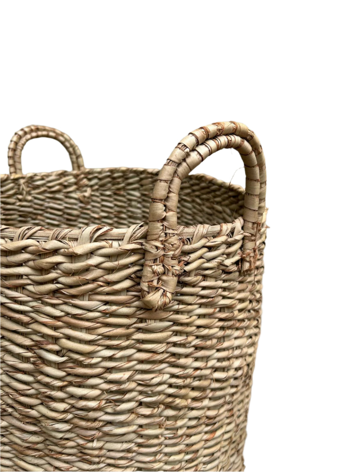 Handwoven Palm Leaf Storage Baskets | Savannah Interiors