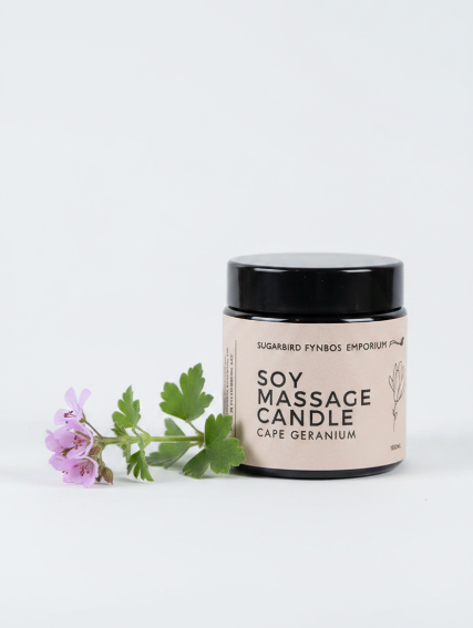 Cape Geranium Massage Candle