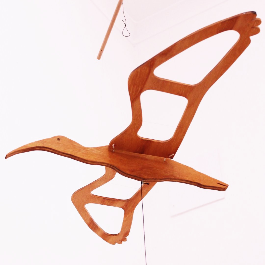 Handcrafted Hadeda Mobile | Wooden Decor