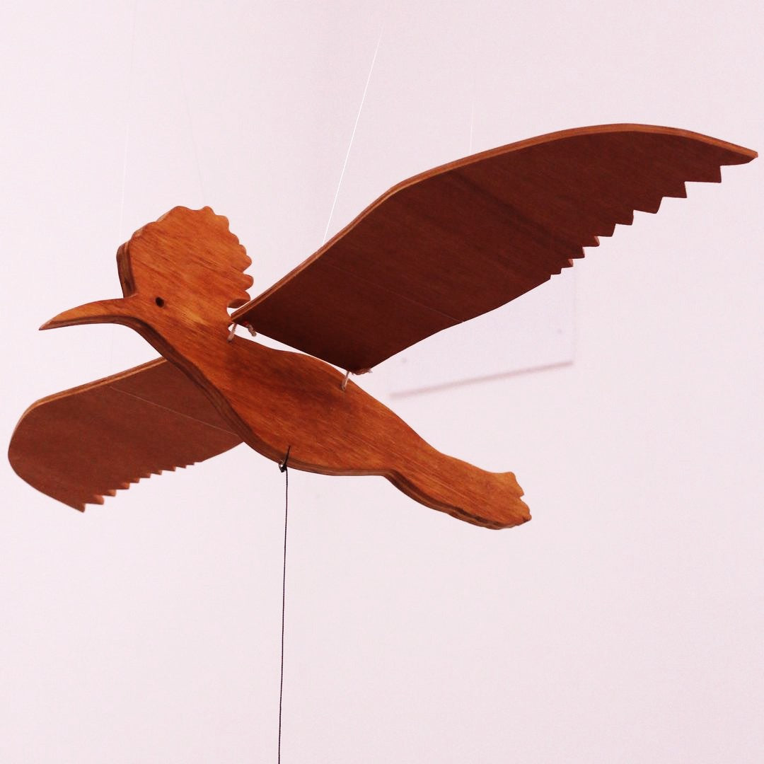 Handcrafted Hoopoe Mobile | Handmade decor