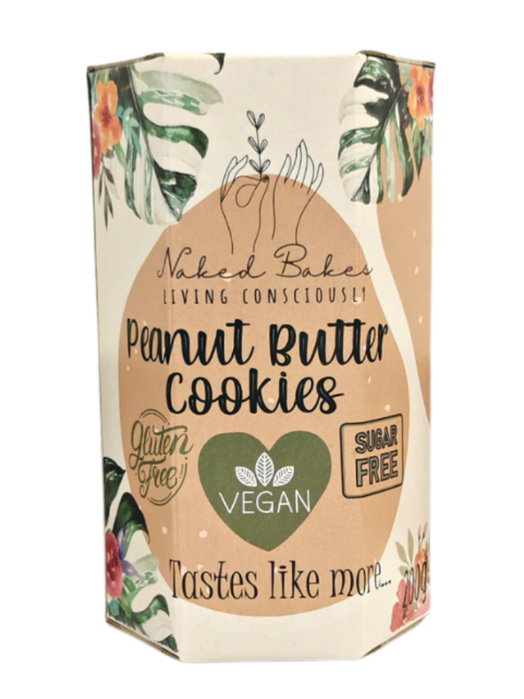 Vegan Gluten-Free Cookies - choc chip, peanut butter, tahini and crunchies - by Naked Bakes