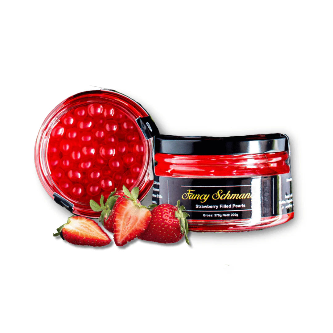 Fruit Popping Boba Pearls | Liquid-Filled Fruit Caviar for Cocktails & Desserts