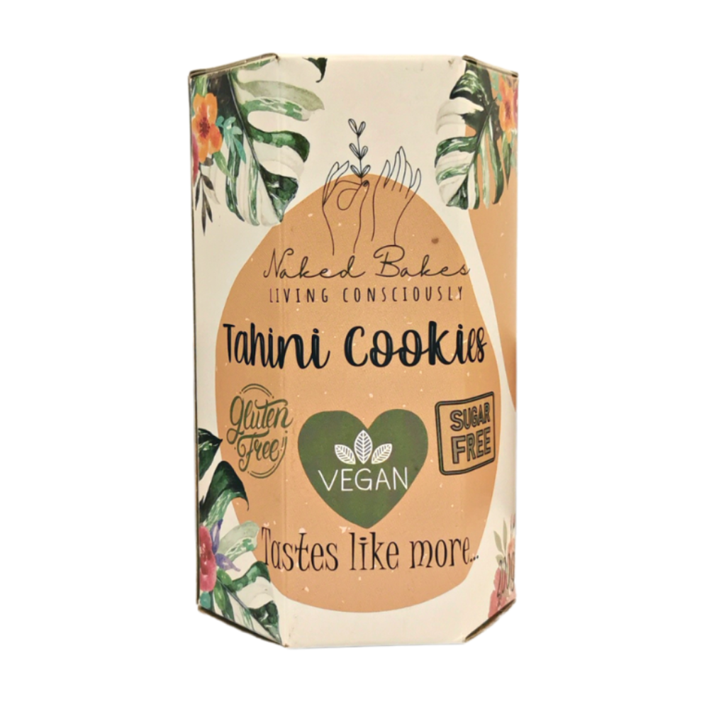 Vegan Gluten-Free Cookies - choc chip, peanut butter, tahini and crunchies - by Naked Bakes
