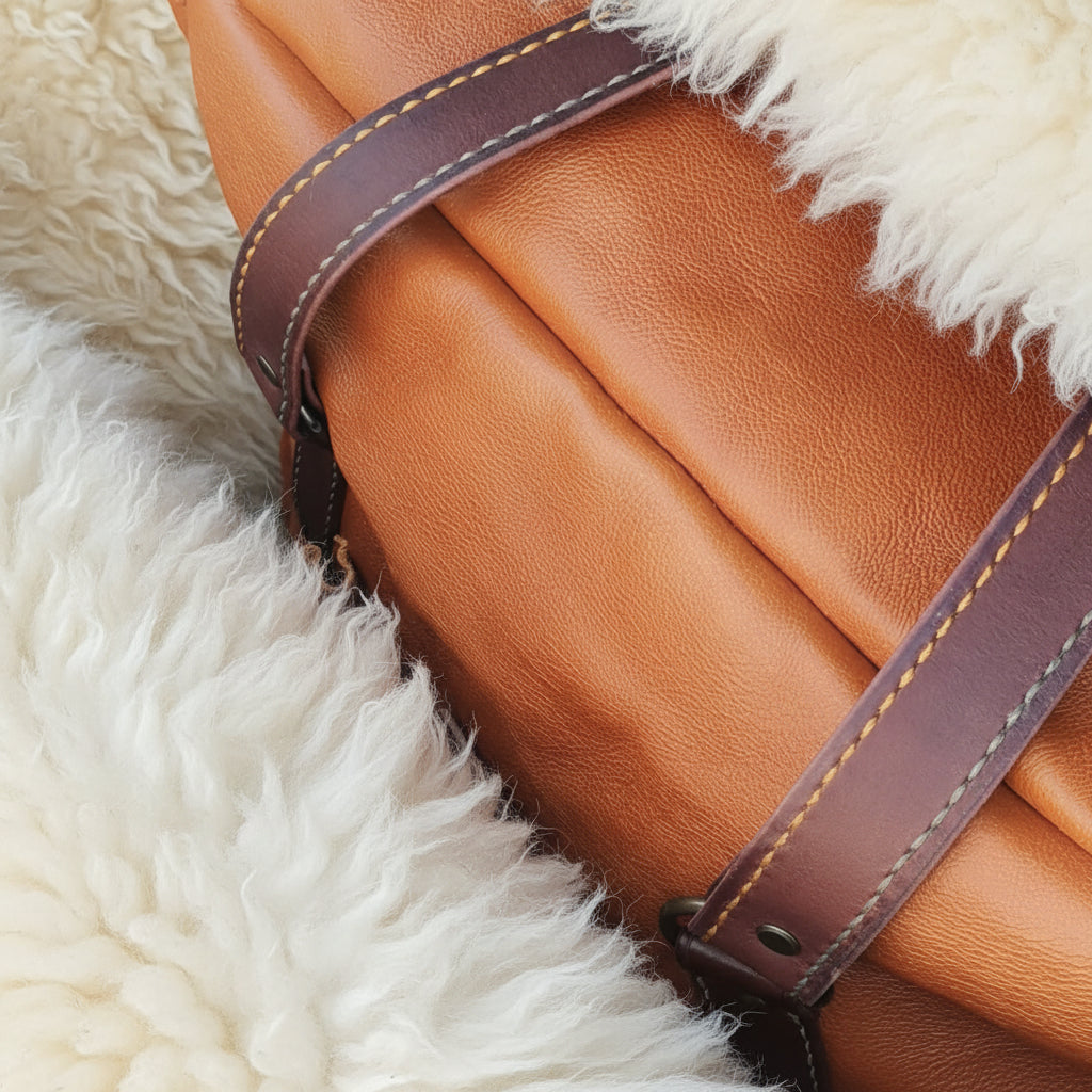 Handmade Leather Travel Bag | South African Top-Grain Leather
