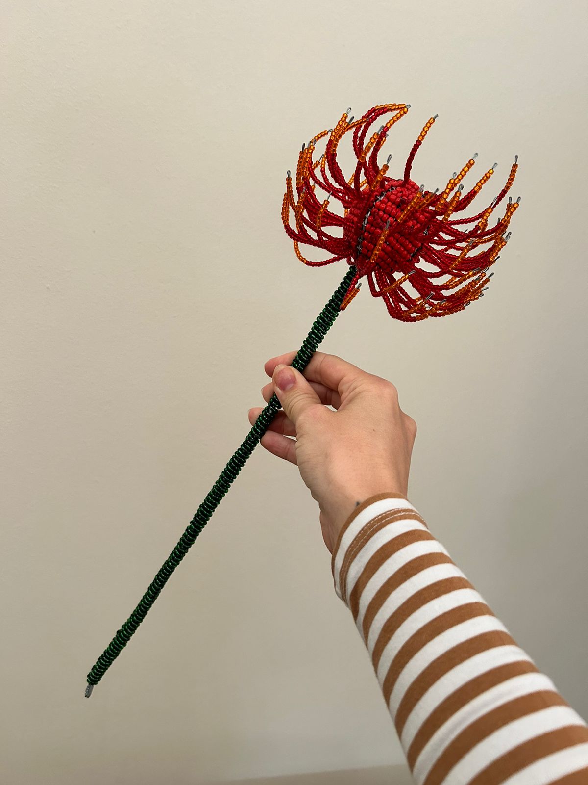 Handmade Wire & Bead Proteas
