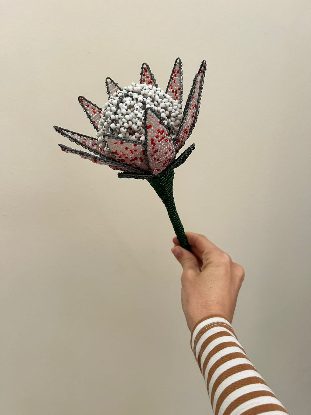 Handmade Wire & Bead Proteas