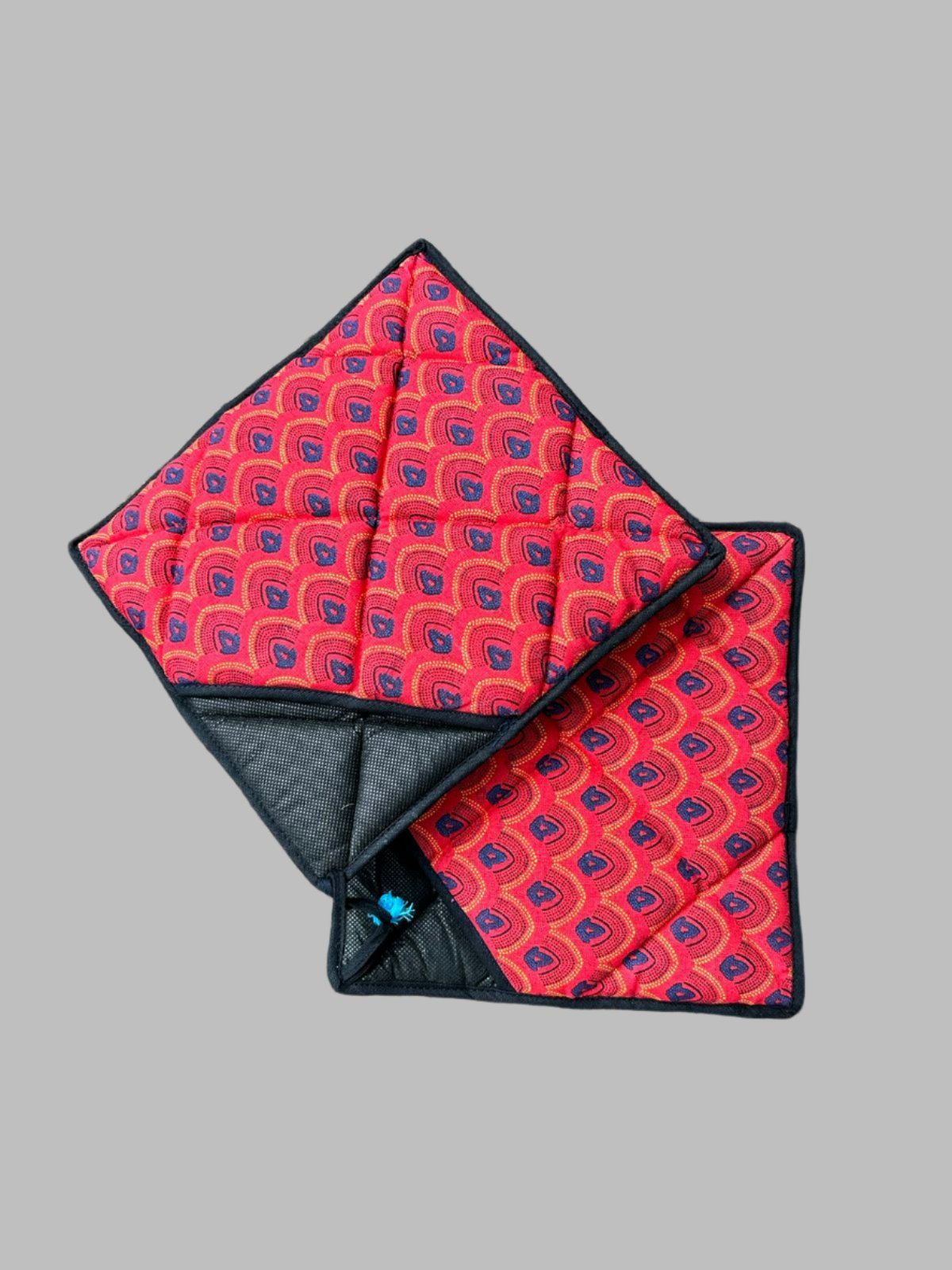 Oven Mitts - handmade from ShweShwe fabric and heat resistant padding