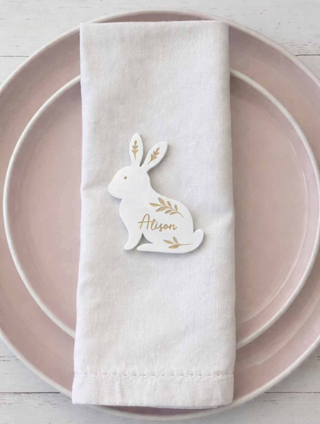 Festive Plate Decor and Cake Toppers
