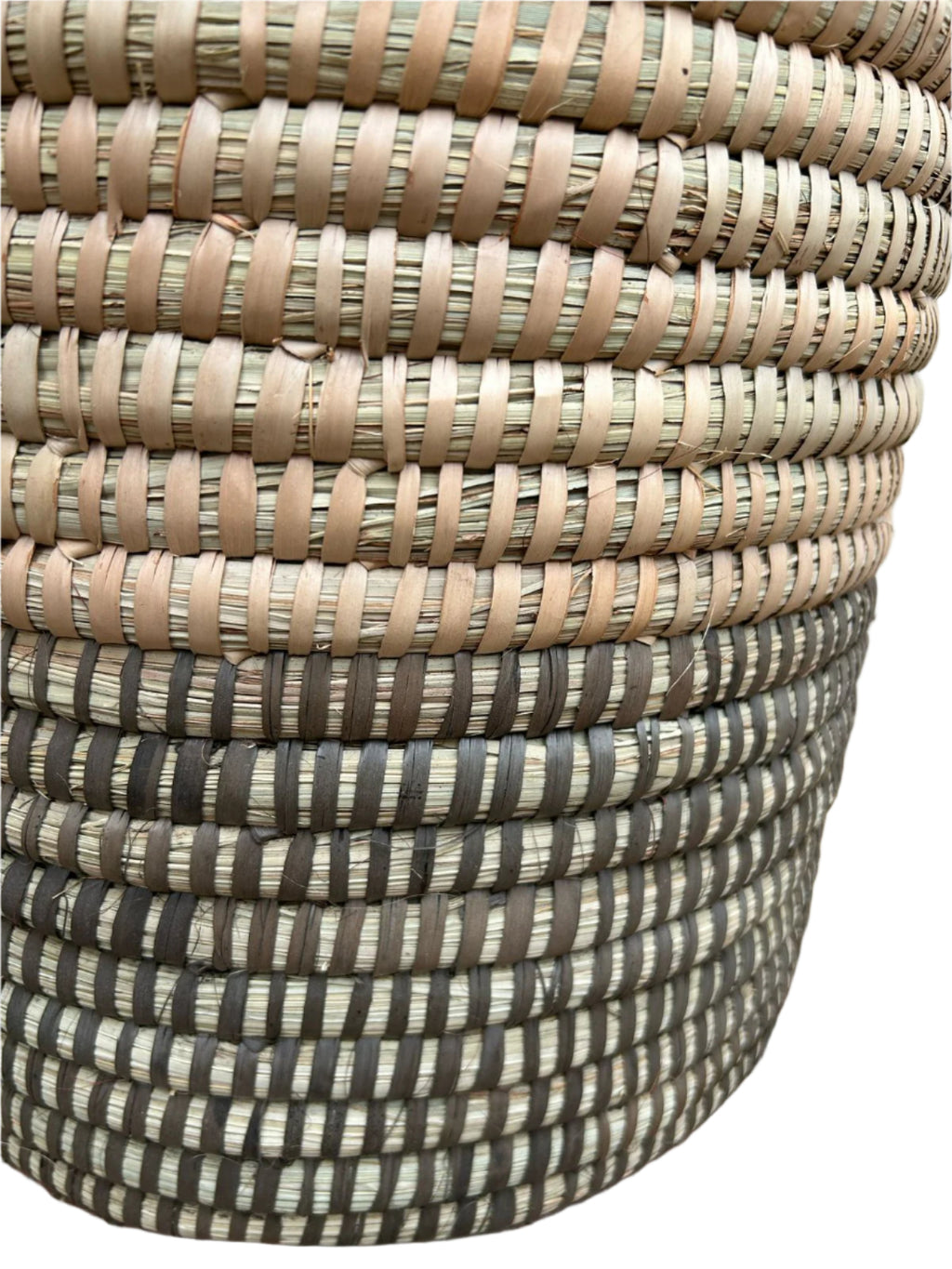 Handwoven Palm Leaf Storage Baskets | Savannah Interiors