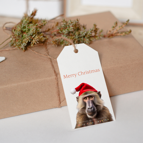 African Christmas Gift Tags (Pack of 10)