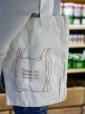 Handcrafted Cotton Embroidered Tote Bag
