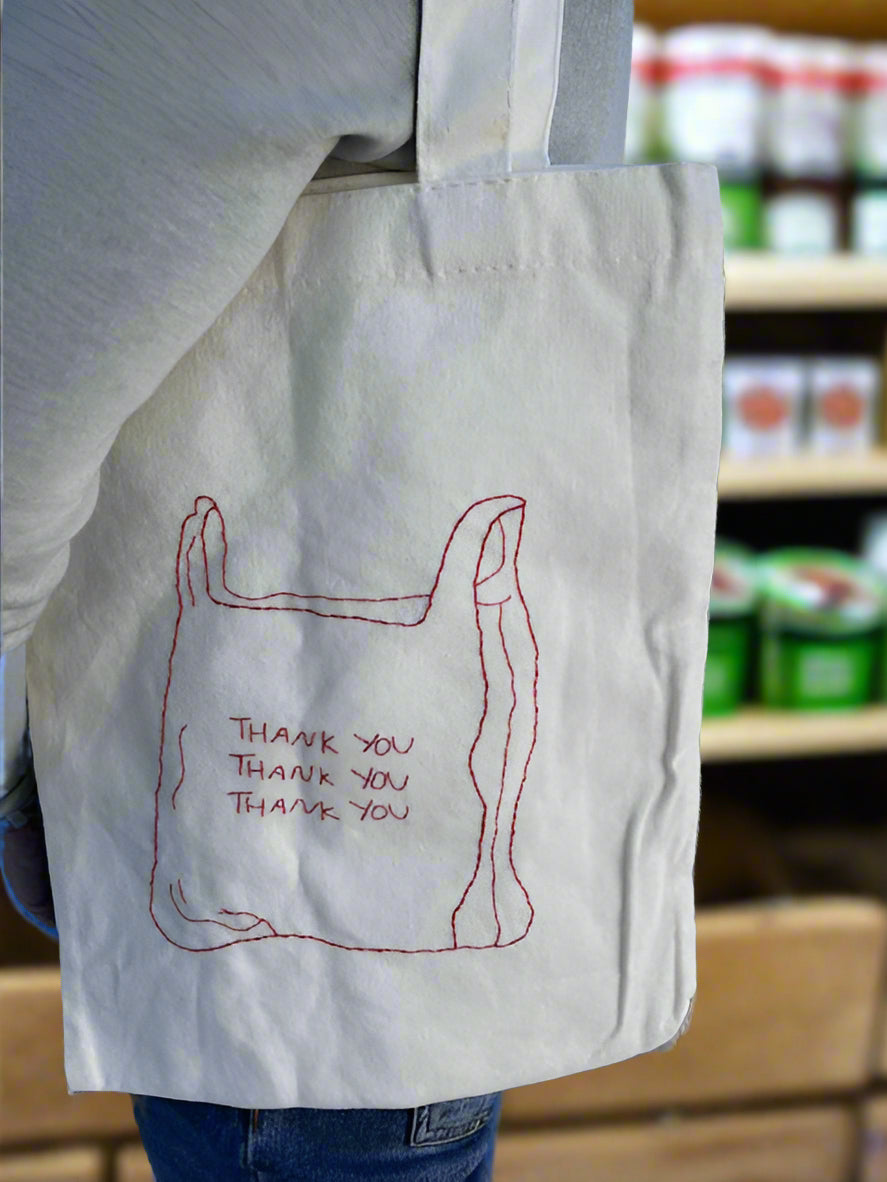 Handcrafted Cotton Embroidered Tote Bag