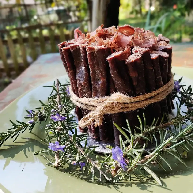 Savory Beef Biltong & Droewors Cake