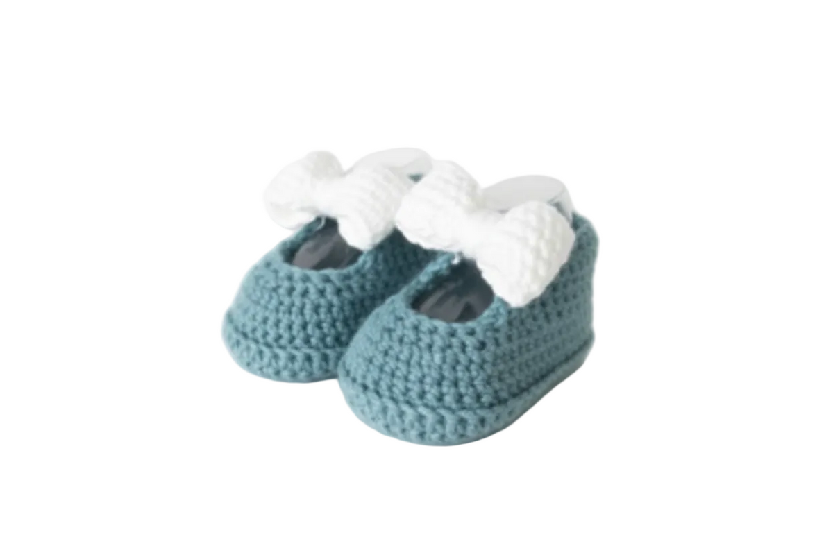 Handmade Crochet Baby Booties | JD & Jaz Newborn Gifts