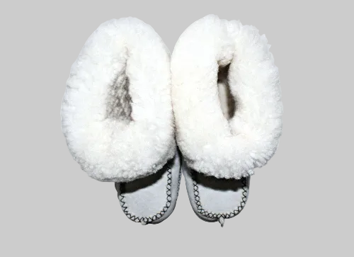Authentic Karoo Sheepskin Boot Slippers, by Agora Crafts