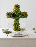 Easter Wreath, by Earthbound Succulent Designs