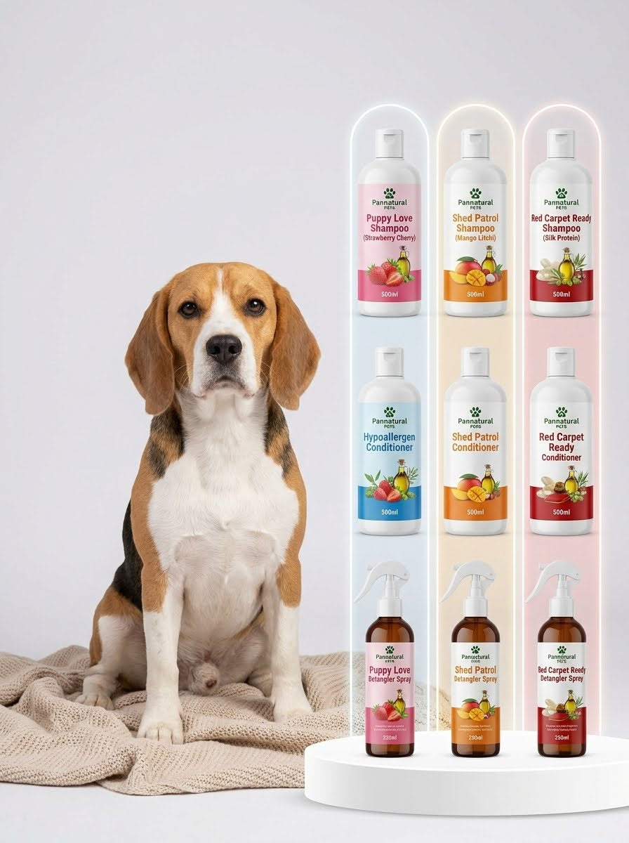 Pannatural Pets Ultimate 3-Step Luxury Spa Combo