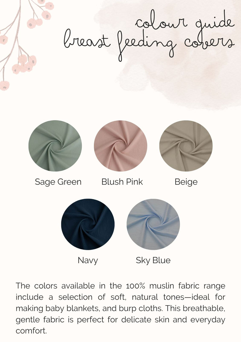 100% Cotton Muslin Breastfeeding Covers | JD & Jaz