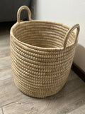 Handwoven Palm Leaf Storage Baskets | Savannah Interiors
