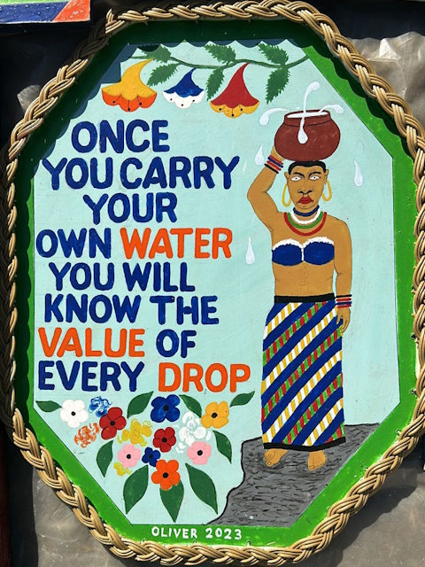 Original African Oil Painting by Oliver | South African Wall Art