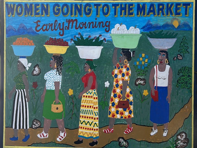 Original African Oil Painting by Oliver | South African Wall Art
