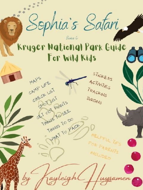Kruger National Park Field Guide for Wild Kids | Interactive Bush Activity Book